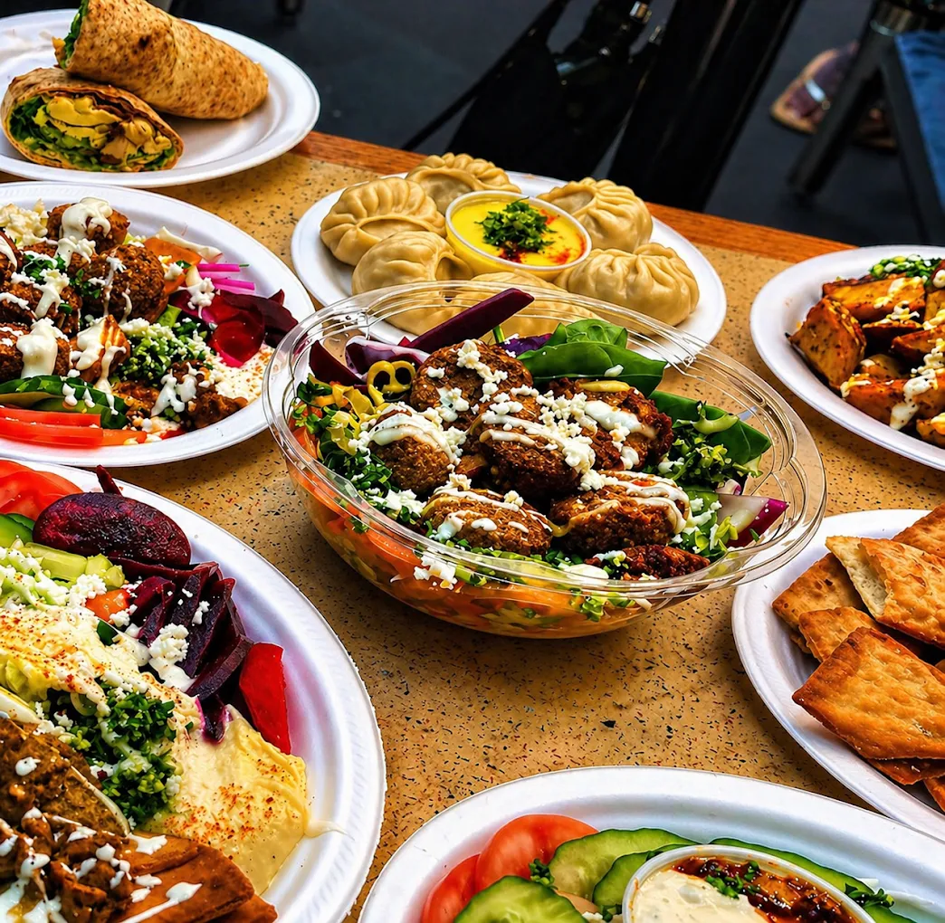 Halal shawarma wraps and platters from the Shawarma Xpress menu in downtown Winnipeg