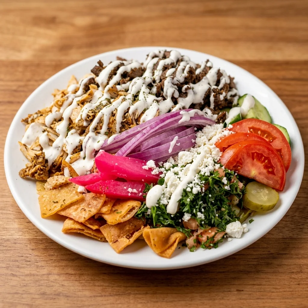 Halal shawarma combo meal at Shawarma Xpress near Portage Avenue, Winnipeg